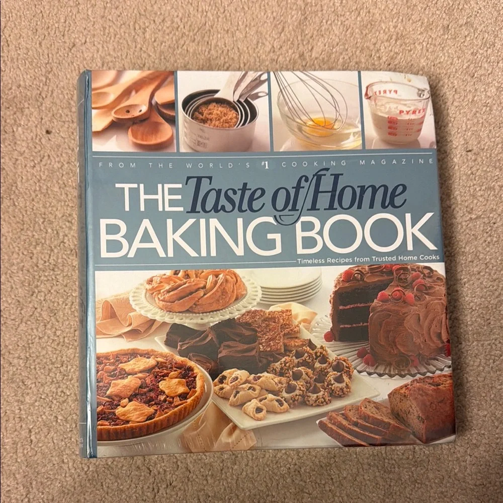 Taste of Home Baking Book - Elegant Blue Cover
